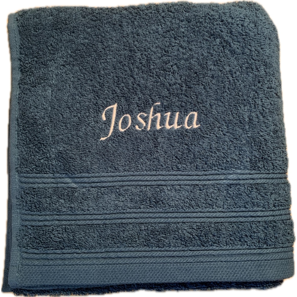 Personnalisation textile en broderie (lettrage)
