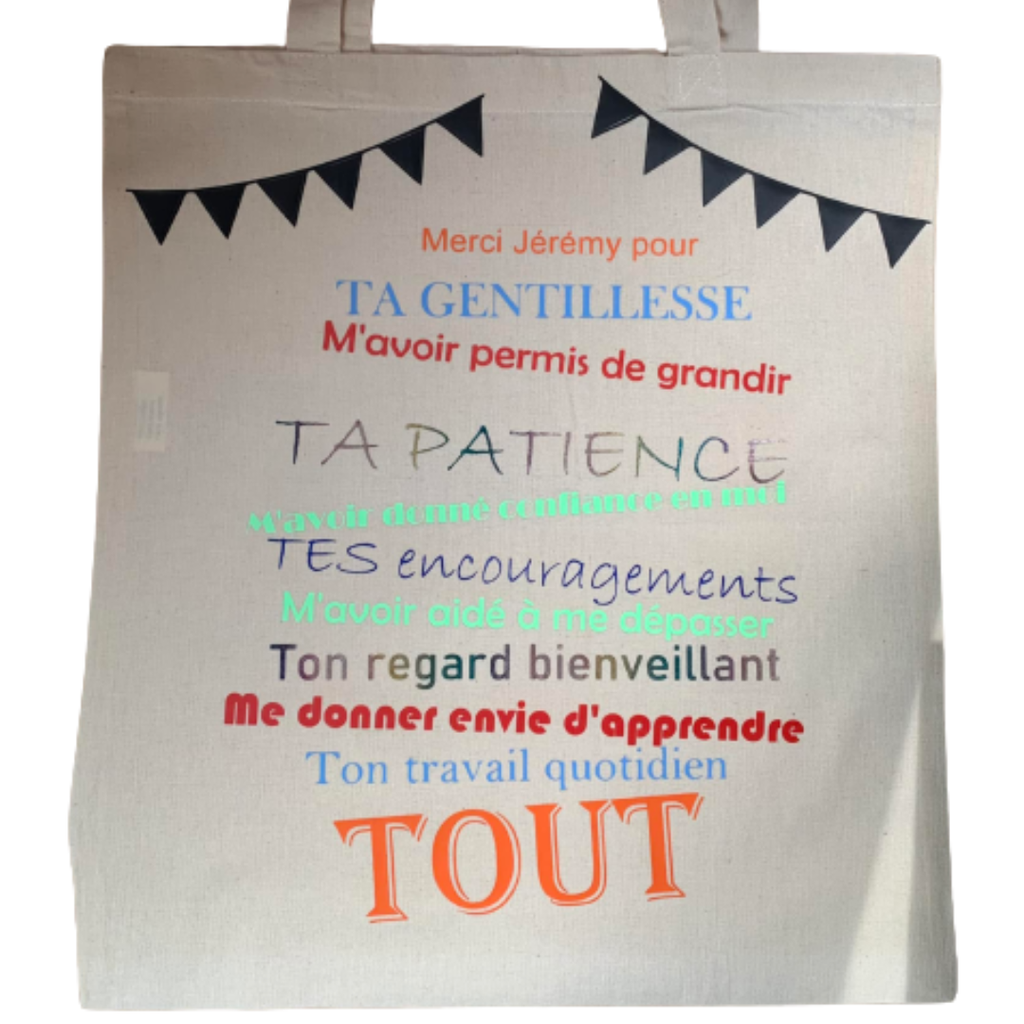 Personnalisation textile en flocage