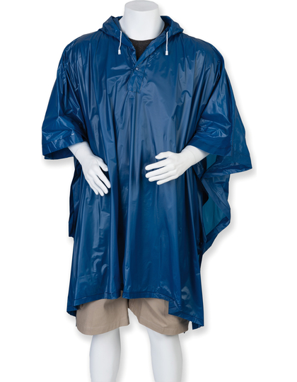 Poncho en plastique