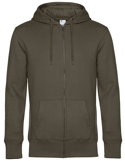Sweat à capuche zippé B&C - KING Zipped Hood Jacket