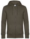 Sweat à capuche zippé B&C - KING Zipped Hood Jacket