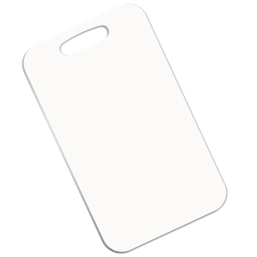 Etiquette sublimable pour bagage 