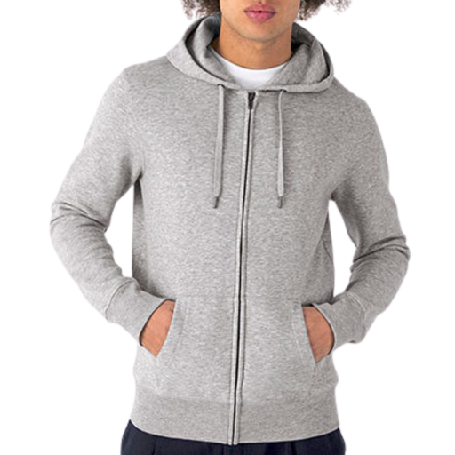 Sweat à capuche zippé B&C - KING Zipped Hood Jacket